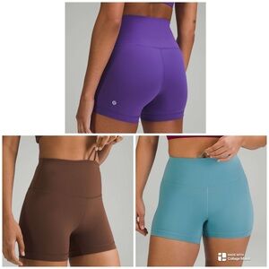 Lululemon wunder train HR short bundle